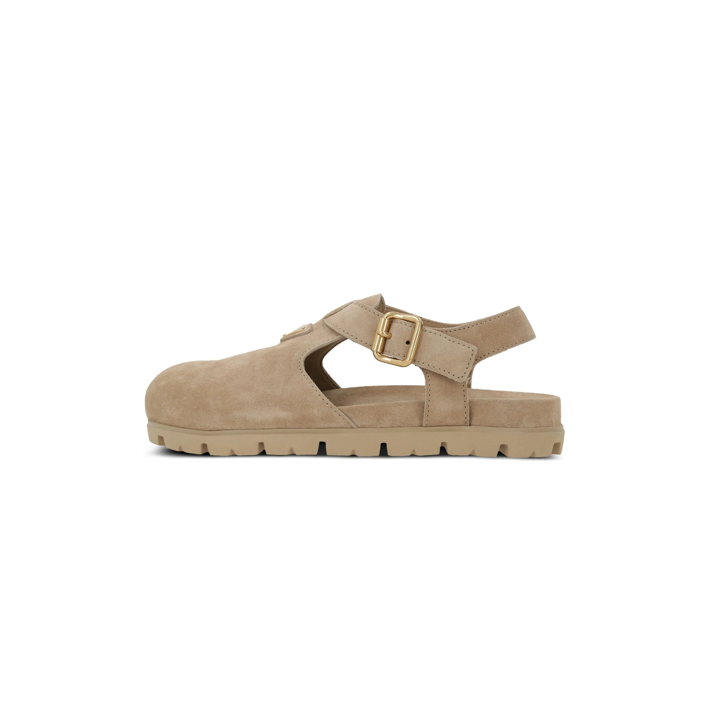 Pra*a suede sandals